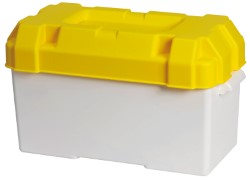 Kutija za baterije bijelo/žuta moplen 120 A